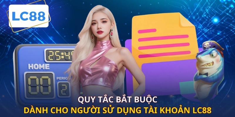 Quy tắc bắt buộc dành cho người sử dụng tài khoản LC88